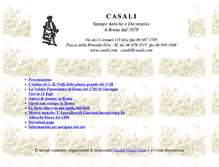 Tablet Screenshot of casali.com